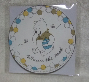 ●Winnie the Poohコースター(直径:約9cm)。