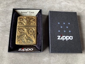 zippo x SILVER KING 五面掘り、新品未使用品！(A)