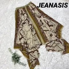 JEANASIS ジーナシス スカート スカーフ柄