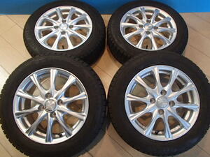 中古スタッドレス 4本SET ジョーカー 5.5J 14in IS38 4穴 国産 グッドイヤー ナビ8 165/65R14 ルーミー トール ジャスティ タンク