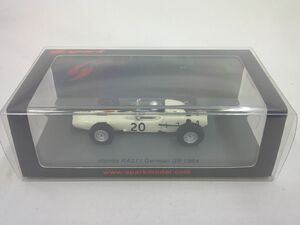 35 送60サ 1202$B10 spark 1/43 ミニカー ホンダ RS271 1964年ドイツGP #20 中古品