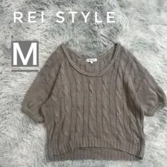 Rei Style ニッセン　透け感　春ニット　サマーニット