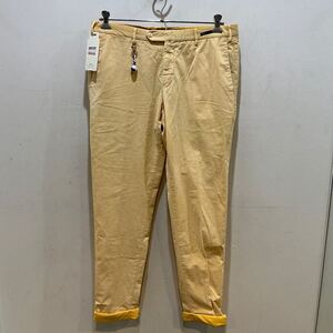 PT01 ピーティーゼロウーノ corduroy pants コーデュロイパンツ チノパン スラックス ベージュ イエロー サイズ52 701213 