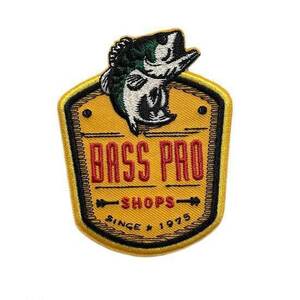 Bass Pro Shops ワッペン バス プロ ショップス バス釣り アメリカン雑貨 アメ雑