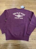 THE FLAT HEAD FN-SWC-101 SWEATSHIRT FLYING WHEEL エンジ 42サイズ