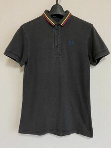 FRED PERRY / フレッドペリー ポロシャツ　グレー　サイズＳ　日本製