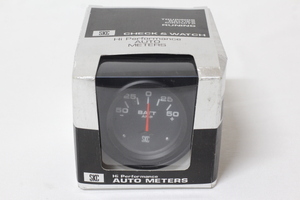 新品未使用 SKC AUTO METERS 52パイ アン メーター 電流計