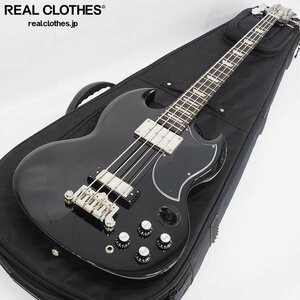 ★Epiphone/エピフォン EB-3 Bass Ebony 2ピックアップ 4弦エレキベース SGタイプ ギグケース付 同梱×/180