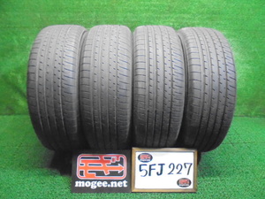 5FJ227 D8)) 送料無料 2022年製 バリ山 235/60R18 ヨコハマタイヤ BluEarth-XT AE61 18インチ夏タイヤ4本セット サマータイヤ