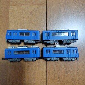 【組立済　現状渡し】（32）Bトレ　Bトレイン　京浜急行　2100形　KEIKYU BLUE SKY TRAIN　4両セット　　　鉄道　鉄道模型　Nゲージ　京急