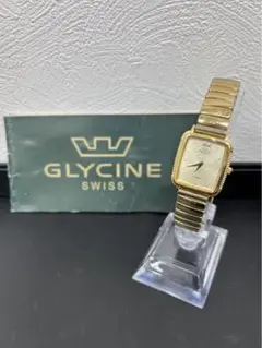 【稼動品】GLYCINE SWISS グリシーヌクオーツ時計