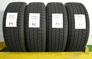 215/60R17 96Q Bridgestone BLIZZAK DM-V1 中古 スタッドレスタイヤ 4本セット 2019年製 ※本州送料無料 215/60/17 ブリヂストン U4281.M