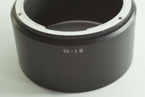 影KG【並品 送料無料】CANON BT-55 FD 85mm F1.8 FD 100mm F2.8 FD 135mm F3.5 メタルレンズフード BT-55