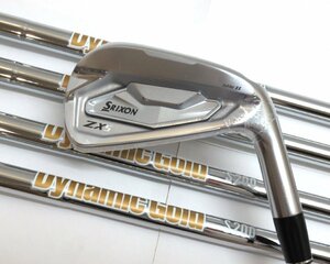 新品★ダンロップ★スリクソン ZX5 MKⅡ アイアン★SRIXON★2022★#6～P 5本★ダイナミックゴールド★S200★メーカーカスタム