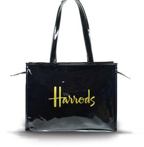 harob3 新品未使用本物 Harrods ハロッズ シグネチャートートバッグ