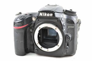 ★実用品★NIKON ニコン D7200 ボディ シャッター回数57066★♯14428