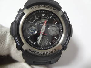 CASIO カシオ G-SHOCK アナログ ／ デジタル モデル AW-590-1AJF 展示未使用品