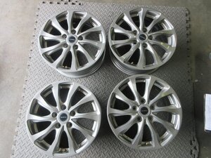 8274セ1〇　16×6 1/2J PCD114.3×5H +54　ブリヂストン BALMINUM アルミホイール　4本　良品 　 JW　【本州四国九州送料】