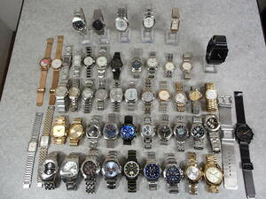 メンズブランド腕時計 大量50点 セット まとめ SEIKO/CITIZEN/dunhill/Paul Smith/D&G/NIXON/MICHAEL KORS/GUESS/HILFIGER 他 インボイス可