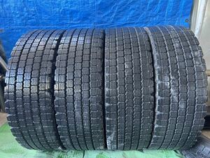 245/70R19.5 136/134J ブリジットW910スタッドレストラックタイヤ4本 送料無料