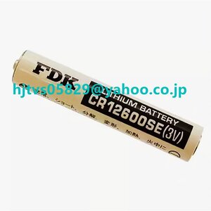 純正 新品 FDK CR12600SE 3V PLC リチウム電池交換用リチウムイオン電池 リチウム電池 3V 1400mAh IC697ACC701 ファナック 兼用バッテリー