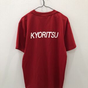 LV3419 実物 共立 ウィメンズ 半袖Tシャツ レッド M