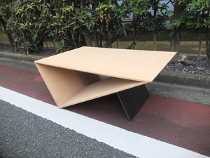 Time&Style「TS Kengo Kuma collection Low Table Design by Kengo Kuma」 隈研吾 ローテーブル センターテーブル ポストモダン 