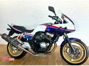 大阪～　ホンダ　ＣＢ４００Ｓｕｐｅｒ　ボルドール　社外マフラー　エンジンスライダー　カスタムミラー