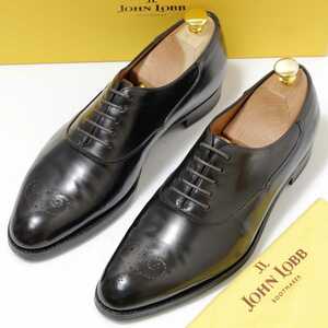 【JOHN LOBB】JOHN LOBB 2007■6.5E/25cm■内羽根式ブローギングシューズ■イヤーモデル■プレステージライン■ロードカーフ■ジョンロブ