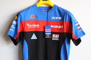 【新品】BSB BUILDBASE SUZUKI カスタムTシャツ 海外Mサイズ 正規オフィシャル品 | ブリティッシュスーパーバイク ビルドベース スズキ