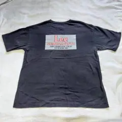 Lee バックプリント Tシャツ M ダークグレー