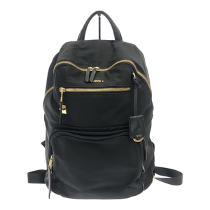 ◆中古品◆トゥミ TUMI リュックサック バックパック ナイロン レザー 黒 バッグ デイパック E66270NSS