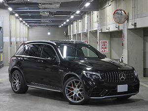 ☆メルセデスAMG　GLC６３S　４マチック＋　毎年ディーラー記録　オブシディアンブラック　レッド／ブラックレザー　売り切ります☆