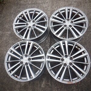 ▲SUBARU　純正　ホイール4本セット　17X7J　PCD.100　オフセット48　5穴　売り切り：31263