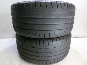 C-1042 中古ランフラットタイヤ ブリヂストン POTENZA S001☆ 255/40R18 95Y (2本)