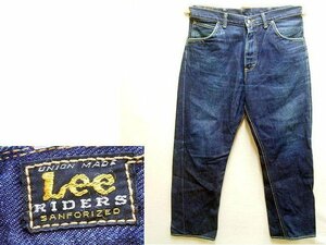 即決[W34]Lee×WAREHOUSE 別注 101Z 95858 サイド黒タグ ビンテージ復刻 レプリカ デニム パンツ■3744