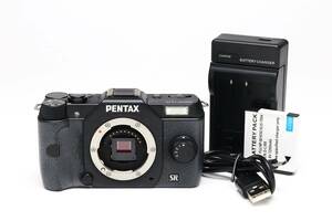 AB (良品) Pentax ペンタックス Q10 ブラック 初期不良返品対応 領収書発行可