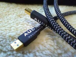 Audiomeca Reference☆オーディオUSB2.0ケーブル ポートA-B 1.5M １本