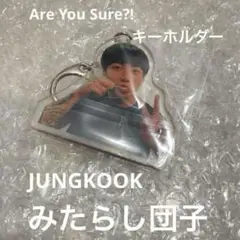 BTS JUNGKOOK グク AreYouSure?! キーホルダー みたらし