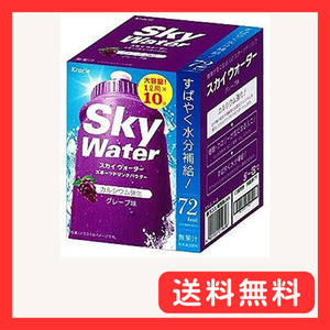 クラシエ スカイウォーター スポーツドリンクパウダー 1L用 グレープ味 (14.5g[1L用]×10袋)×4個セット