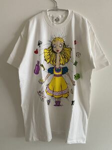 デッドストック 90s ANDAZIA 不思議の国のアリス Tシャツ ビンテージ ヴィンテージ