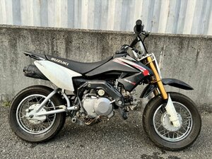 SUZUKI スズキ DR-Z 70 BLACK 実動 ミニバイク モタード 4サイクル 2008年 実働 サーキット キッズ \1～ 1円