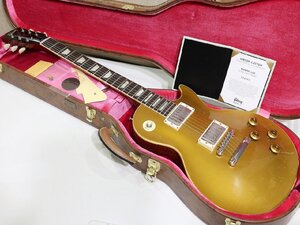 【質Banana】希少☆美品 Gibson Custom Shop Les Paul Gold Top 1957 model Murphy Lab Ultra Light Aging ギャランティー/HC付き 現品限り