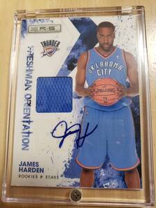 激レア (Jersey #13/25 1/1) サイン 2009 -10 Panini R&S Freshman Orientation JAMES HARDEN Auto RC/ ジェームズ ハーデン Autograph NBA