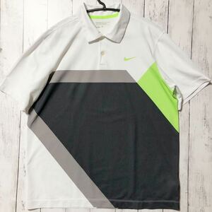 【NIKE GOLF】ナイキ ゴルフ 半袖ポロシャツ メンズ XL 送料無料！