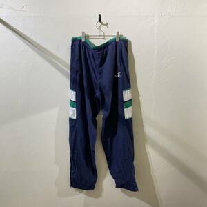 vintage us puma logo nylon track pants 古着 ビンテージ ナイロンパンツ トラックパンツ プーマ 90s 80s