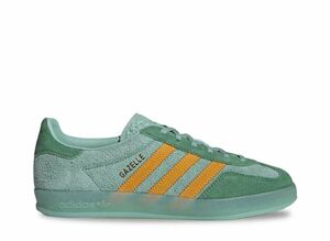 adidas Originals WMNS Gazelle Indoor "Hazy Green/Preloved Green/Crew Yellow" 23.5cm IG6783