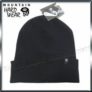 Mountain Hardwear 新品 マウンテンハードウェア MHW everyone ニット キャップ ビーニー ブラック メンズ レディース 帽子 ニット帽