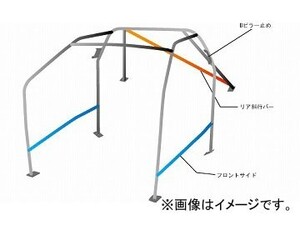 オクヤマ ロールバー 729 329 1 スチール ダッシュボード貫通 9P No.12 2名 ミツビシ ランサーEvo X CZ4A 4ドア ノーマルルーフ