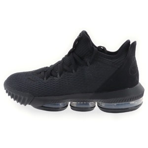 ナイキ LeBron 16 Low Triple Black レブロン 16 ロー トリプル ブラック ローカットスニーカー シューズ CI2668-002 ブラック US8/26cm